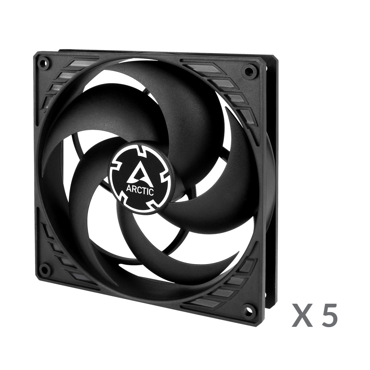 ARCTIC P14 Value Pack Computerkabinet Ventilator 14 cm Sort