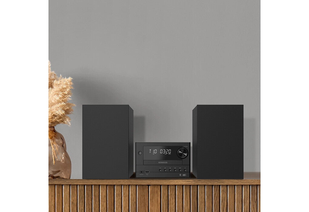 Kenwood M-450DAB stereoanlæg Home audio micro system 10 W Sort
