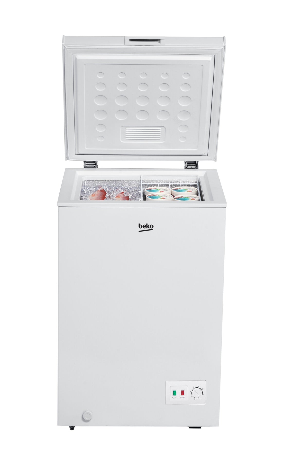 Beko CF100EWN Kummefryser Fritstående 98 L Hvid