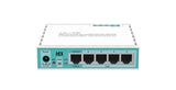 Mikrotik RB750GR3 kabelforbundet router Gigabit Ethernet Turkis, Hvid