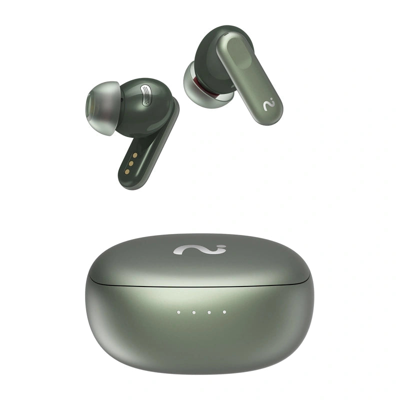 VIAIM Nano+ AI Earbuds med taleoptager (grøn)