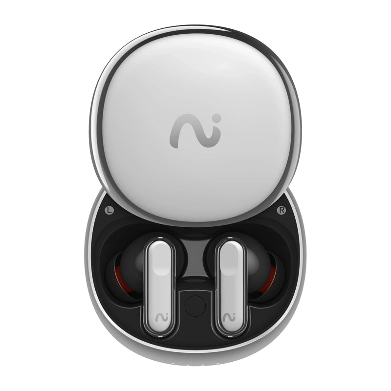 VIAIM Nano+ AI Earbuds med taleoptager (Silver)