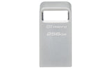 Kingston Technology DataTraveler 256 GB Micro 200MB/s Metal USB 3.2 Gen 1