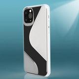 S-Case Fleksibel Cover TPU Case til Huawei P40 Lite E gennemsigtig