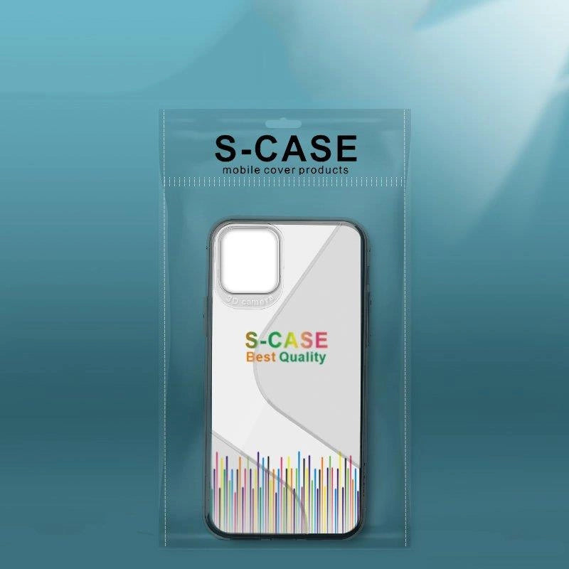 S-Case Fleksibel Cover TPU Case til Huawei P40 Lite E sort