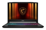 MSI Katana 15 HX B14WEK-826NL Intel® Core™ i7 i7-14650HX Laptop 39,6 cm (15.6") Fuld HD 16 GB DDR5-SDRAM 1 TB SSD NVIDIA GeForce RTX 5050 Wi-Fi 6E (802.11ax) Windows 11 Home Sort