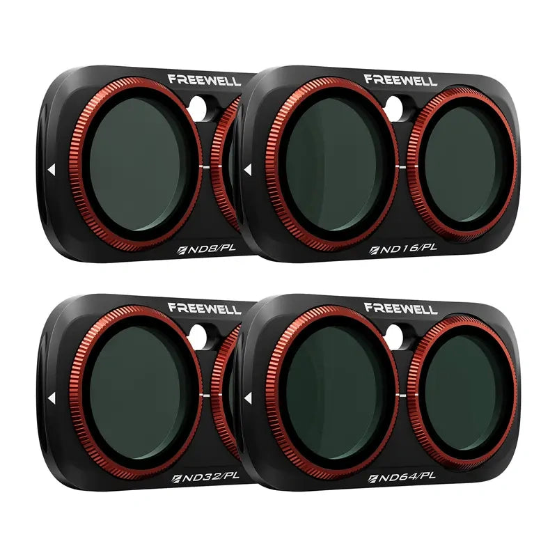 Freewell Filter Set for Insta360 Luna Ultra Bright Day (4-stykke sæt)