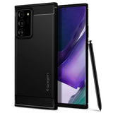 Spigen Rugged Armor Case til Samsung Galaxy Note 20 Ultra - Matte Black
