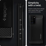 Spigen Rugged Armor Case til Samsung Galaxy Note 20 Ultra - Matte Black