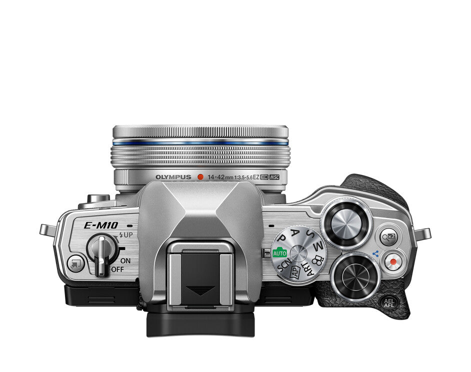 Olympus OM-D E-M10 Mark IV 20.3Megapixel Sølv Digitalkamera