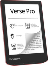 PocketBook Verse Pro e-book reader Touchscreen 16 GB Wi-Fi Black, Red
