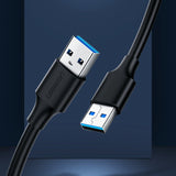 Ugreen kabel USB 2.0 kabel (mand) - USB 2.0 (mand) 1 m sort (US128 10309)