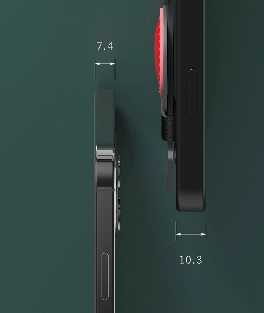 Kingxbar Sweet Series-huse dekoreret med originale Swarovski krystaller iPhone 12 mini grøn