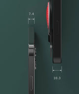 Kingxbar Sweet Series-huse dekoreret med originale Swarovski krystaller iPhone 12 mini blå