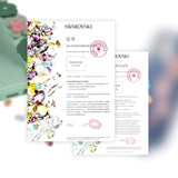 Kingxbar Sweet Series case dekoreret med originale Swarovski krystaller iPhone 12 mini sort