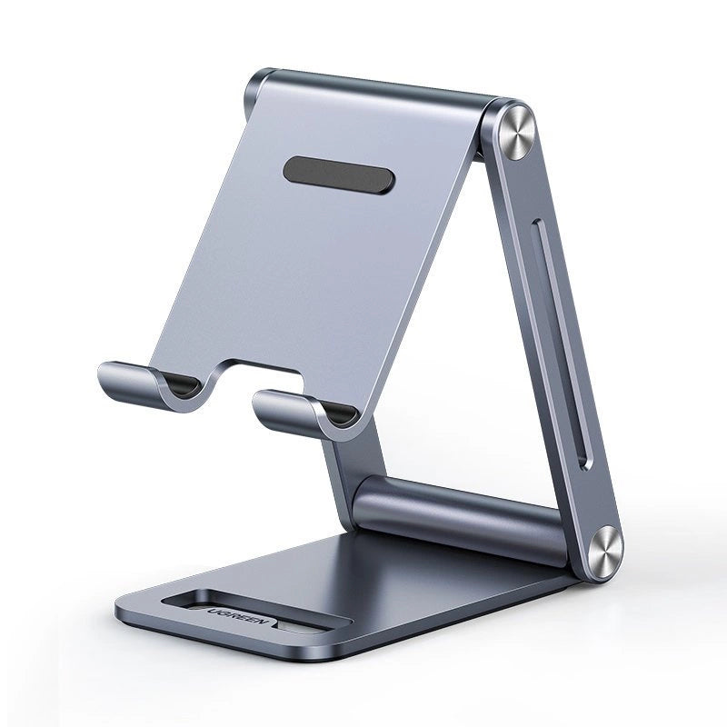 Ugreen metal aluminium foldbare telefonholder tablet grå (LP263 80708)
