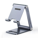 Ugreen metal aluminium foldbare telefonholder tablet grå (LP263 80708)