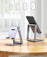 Ugreen metal aluminium foldbare telefonholder tablet grå (LP263 80708)