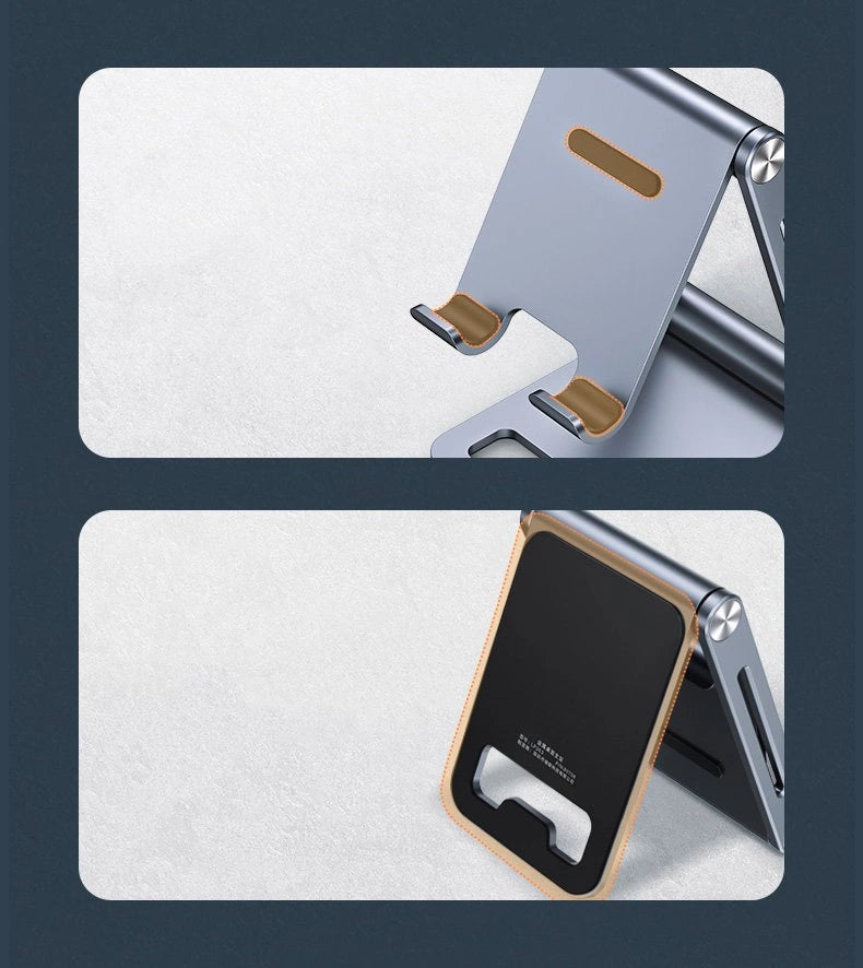 Ugreen metal aluminium foldbare telefonholder tablet grå (LP263 80708)