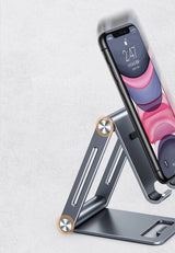 Ugreen metal aluminium foldbare telefonholder tablet grå (LP263 80708)