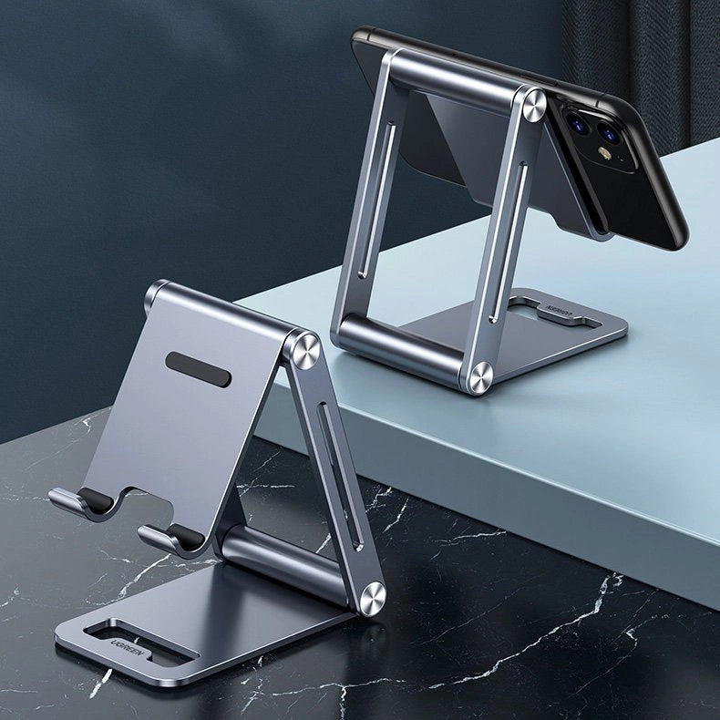 Ugreen metal aluminium foldbare telefonholder tablet grå (LP263 80708)