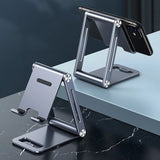 Ugreen metal aluminium foldbare telefonholder tablet grå (LP263 80708)