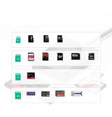 Ugreen CR125 30231 SD / micro SD / CF / MS hukommelseskortlæser med USB 3.0 kabel 0,5 m - sort