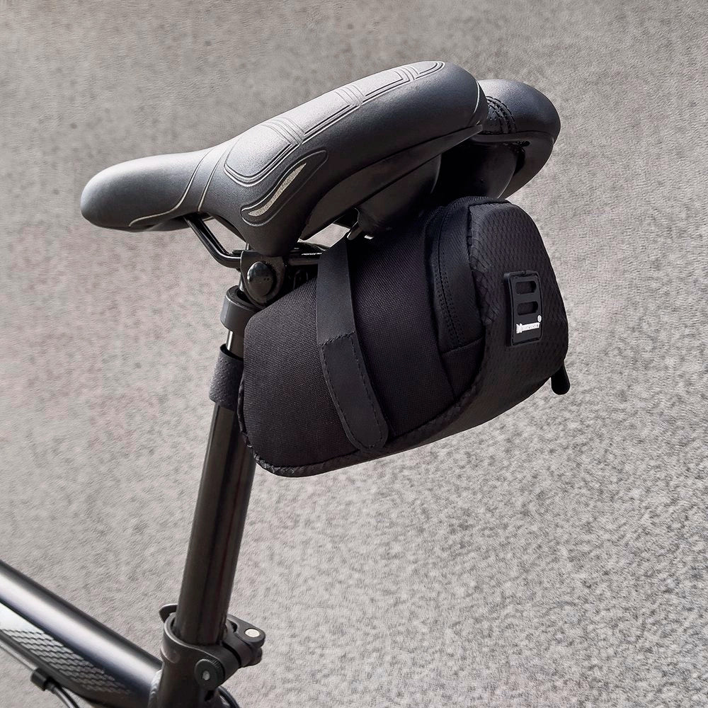 Wozinsky lille cykel sadel taske 0,6 l sort (WBB8BK sort)