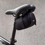 Wozinsky lille cykel sadel taske 0,6 l sort (WBB8BK sort)