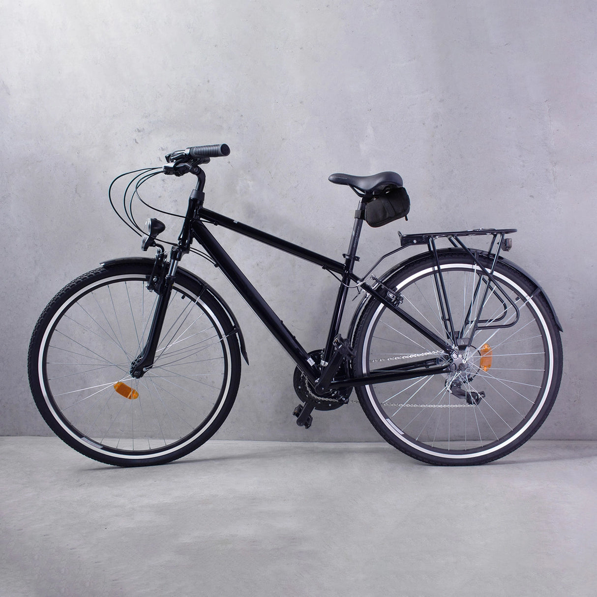 Wozinsky lille cykel sadel taske 0,6 l sort (WBB8BK sort)