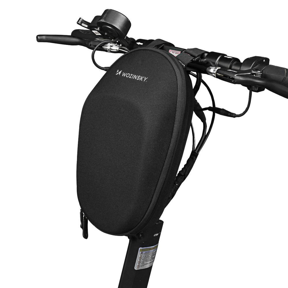 Wozinsky vandtæt scooter bar taske scooter taske 4l sort (WSB1BK)
