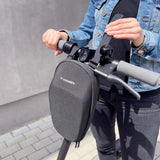 Wozinsky vandtæt scooter bar taske scooter taske 4l sort (WSB1BK)