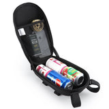 Wozinsky vandtæt scooter bar taske scooter taske 4l sort (WSB1BK)