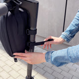 Wozinsky vandtæt scooter bar taske scooter taske 4l sort (WSB1BK)