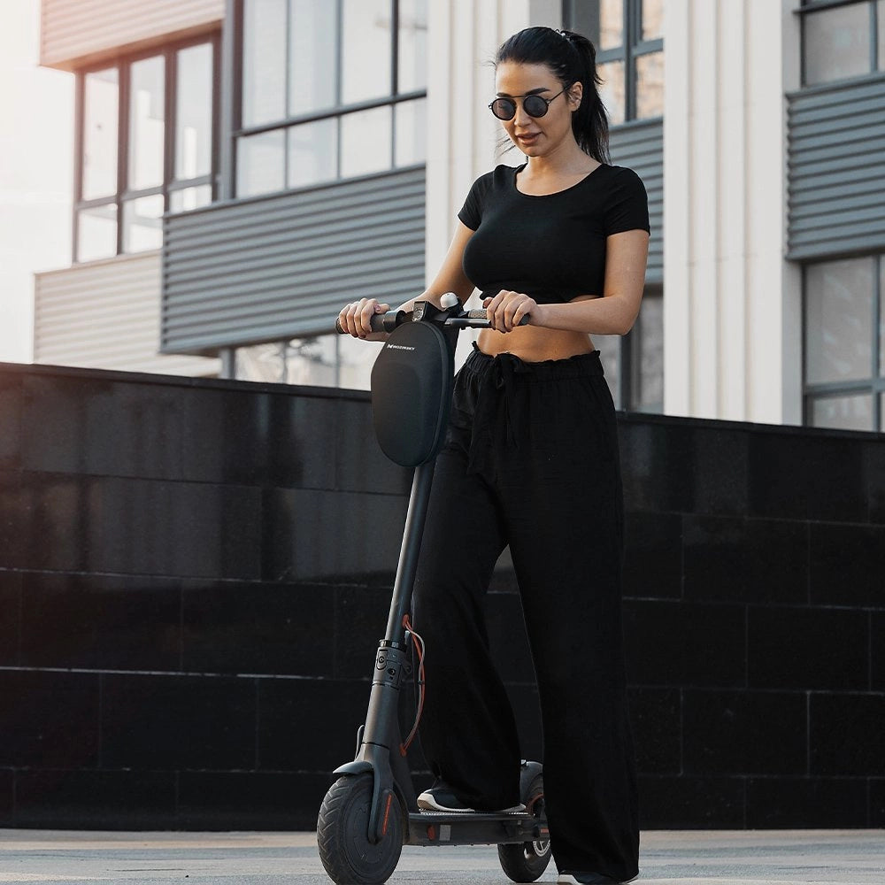 Wozinsky vandtæt scooter bar taske scooter taske 4l sort (WSB1BK)