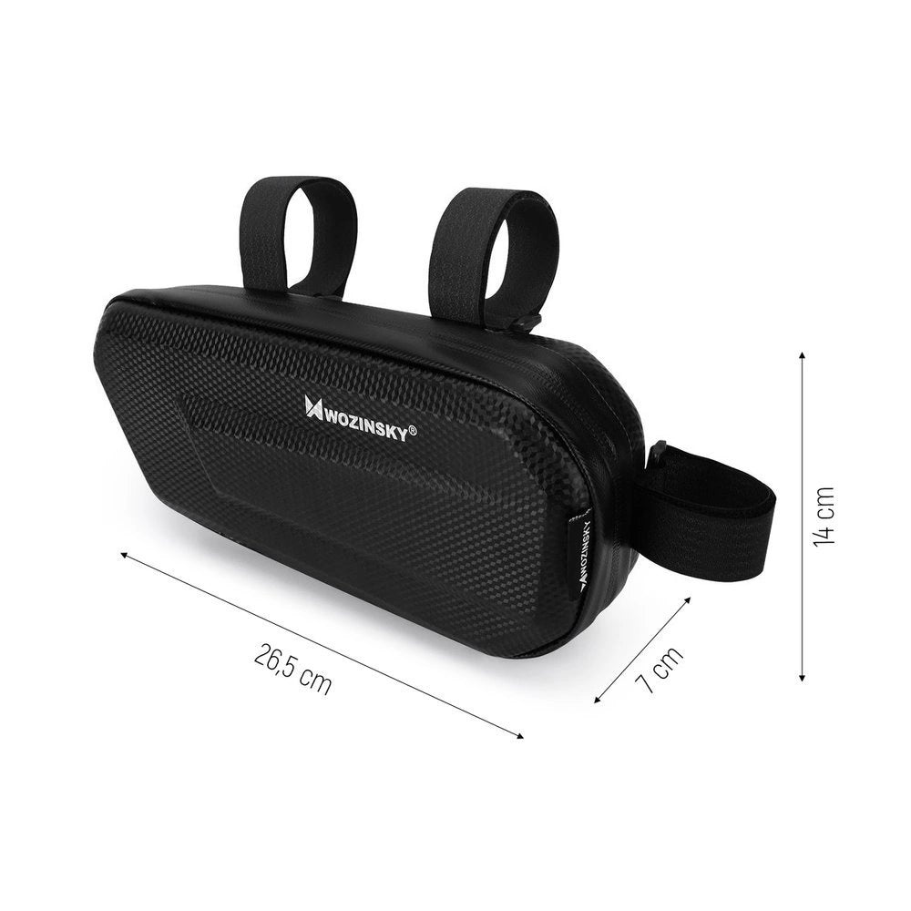 Wozinsky cykelrammesæk 1,5 l sort (WBB10BK)