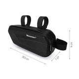 Wozinsky cykelrammesæk 1,5 l sort (WBB10BK)