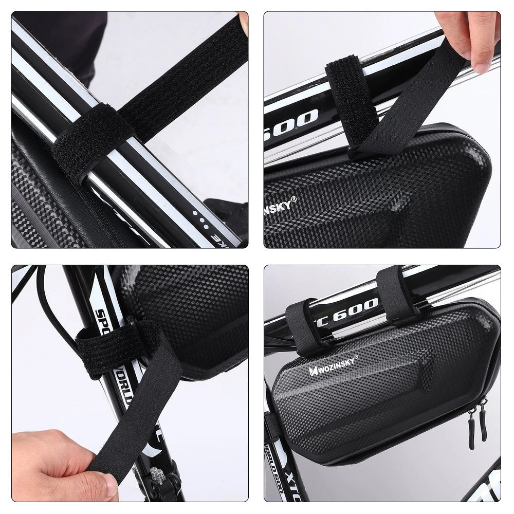 Wozinsky cykelrammesæk 1,5 l sort (WBB10BK)
