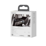 Baseus WXHZ-01 Qi Wireless Charger 15W Car Headrest Holder - Black