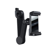 Baseus bil hovedstøtte telefon holder med indbygget 15 W Qi trådløs oplader sort (WXHZ-01)