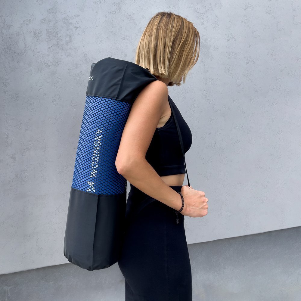 Wozinsky træningsmad 181 x 63 x 0,9 cm tyk gymnastik yoga mad rosa