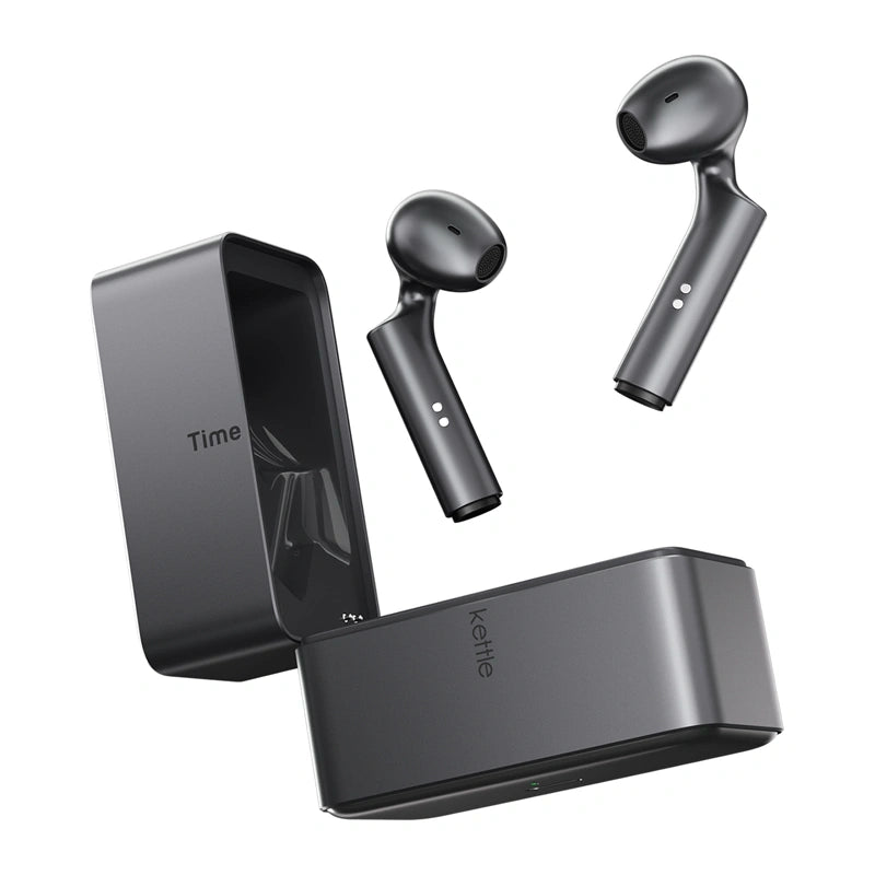 TimeKettle W4 Plus TWS oversættelses øretelefoner (sort)