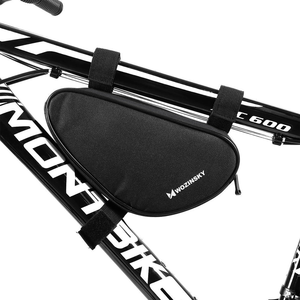 Wozinsky cykeltaske til 1.5l cykelramme sort (WBB11BK)