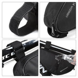 Wozinsky cykeltaske til 1.5l cykelramme sort (WBB11BK)