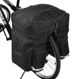Wozinsky rumslig cykeltaske 60 l til bagagerummet (regn dække inkluderet) sort (WBB13BK)