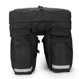 Wozinsky rumslig cykeltaske 60 l til bagagerummet (regn dække inkluderet) sort (WBB13BK)