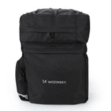 Wozinsky rumslig cykeltaske 60 l til bagagerummet (regn dække inkluderet) sort (WBB13BK)