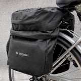 Wozinsky rumslig cykeltaske 60 l til bagagerummet (regn dække inkluderet) sort (WBB13BK)