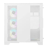 Computerkasse DarkFlash TH285 PLUS + 8 blæsere (hvid)