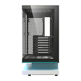 DarkFlash F1 ATX Computer Case + 6 Fans (hvid)